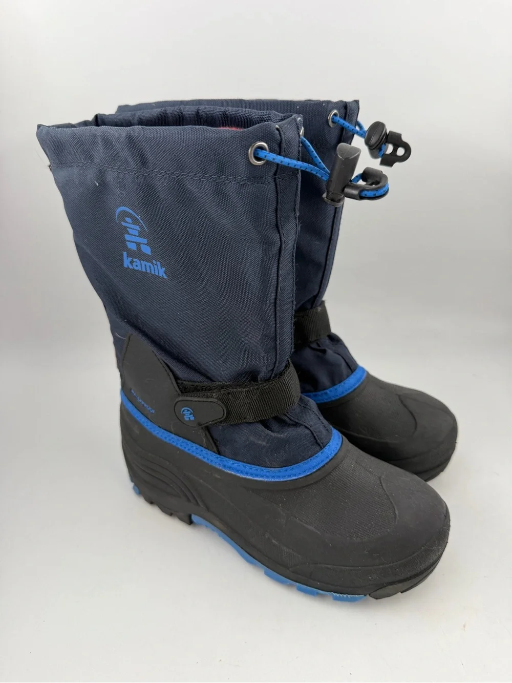 Kamik Unisex Kids Waterbug 5 -SZ 5Y- Waterproof Insulated Winter Snow Boots